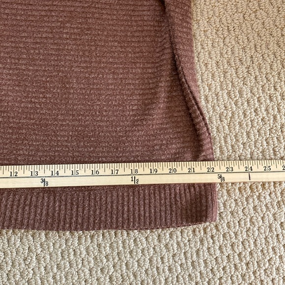 Pink Rose High waist bottoms with sweater pajamas/loungewear XL - Picture 4 of 9